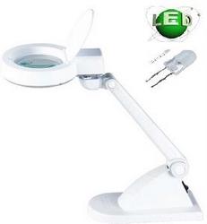Techmaster MAGNIFICATION LAMP - LED X 3 & X 8, TABLE TOP SMAL