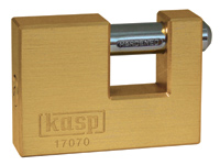 KASP Premium Brass shutter Padlocks 