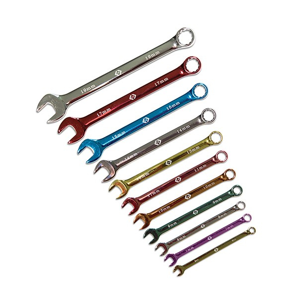 Ceka Colour Coded Combination Spanner Set of 12
