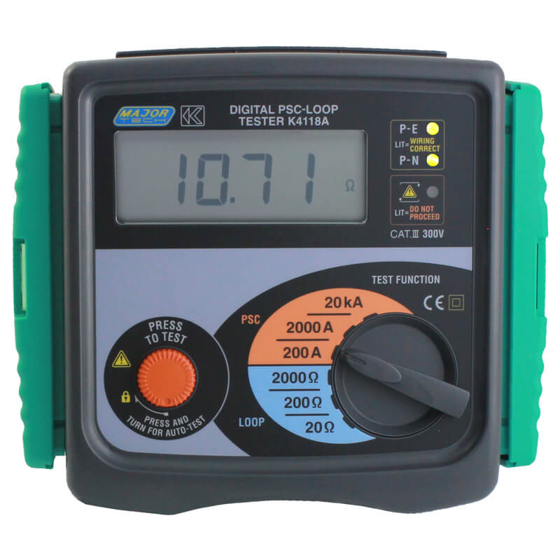 Major Tech Loop Impedance and PSC Tester
