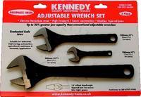 Kennedy SHIFTING SPANNER SET - 3 PIECE