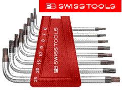 PB Swiss Tools TORX KEY SET - OFFSET IN HOLDER 