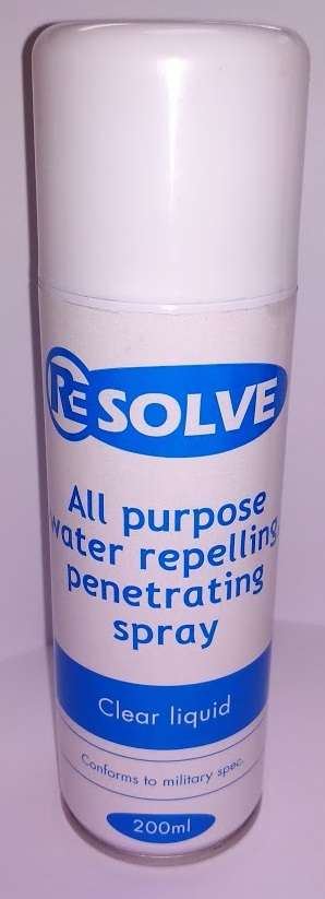 Resolve All purpose water repelling, penetrating spray