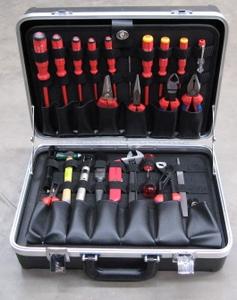 Techmaster MASTER ELECTRICIANS TOOLKIT IN ABS PLASTIC CASE - 