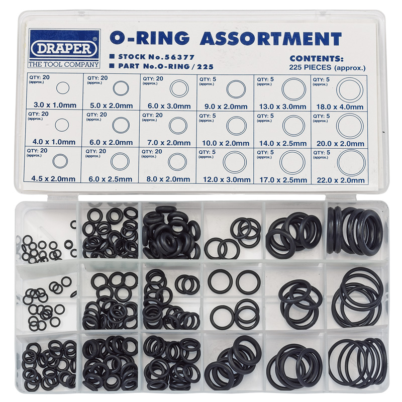 Citomerx O-Ring Set For NSU Quickly – Chain, Pinion, Clutch, Pedal, Storage Axis, Carburetor – 6pc Rubber