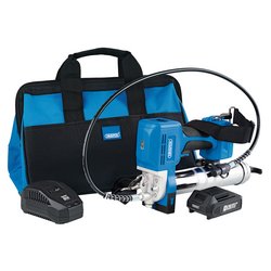 D20 20V Grease Gun Kit, 1 x 2.0Ah Battery, 1 x Charger (3 Piece)