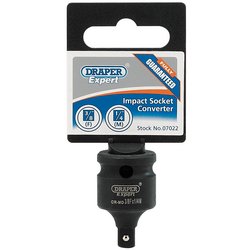 Impact Socket Converter, 3/8"(F) x 1/4"(M)