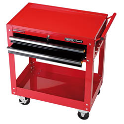 Draper Expert 2 Tier Tool Trolley with Two Drawers