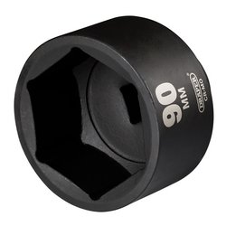 Draper HI-TORQ® Impact Socket, 1" Sq. Dr. 90mm