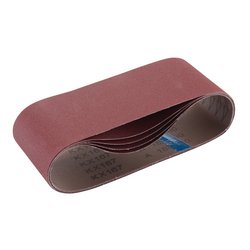 Cloth Sanding Belt, 100 x 610mm, 180 Grit (Pack of 5)