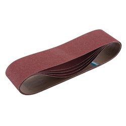 Cloth Sanding Belt, 100 x 915mm, 80 Grit (Pack of 5)