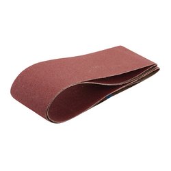 Cloth Sanding Belt, 152 x 2010mm, 80 Grit (Pack of 2)