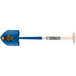 Draper Expert Contractors Round Mouth Shovel with Ash Shaft and T-Handle