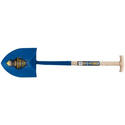 Draper Expert Contractors Round Mouth No.2 Shovel with Ash Shaft and T-Handle