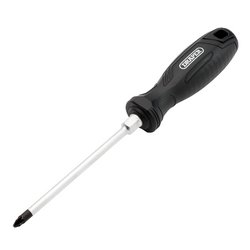 Pozi Hard Grip Screwdriver, PZ2 x 125mm