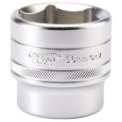 Draper Expert 6 Point Metric Socket, 1/2" Sq. Dr., 36mm