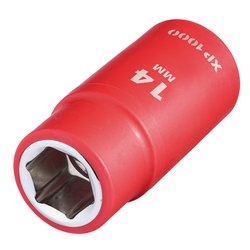 XP1000® VDE Socket, 1/2" Sq. Dr., 14mm