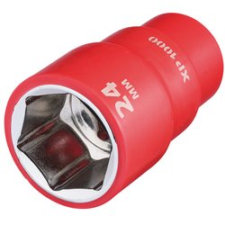 XP1000® VDE Socket, 1/2" Sq. Dr., 24mm