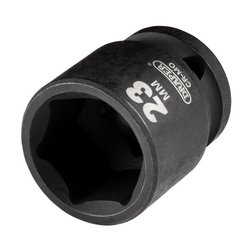 Draper HI-TORQ® Metric Impact Socket, 1/2" Sq. Dr., 23mm