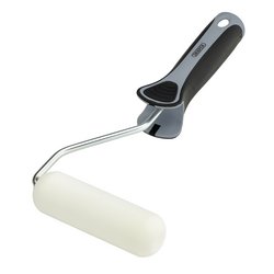 High-Density Foam Paint Roller with Soft Grip Handle, 4"/100mm