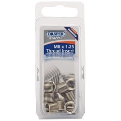Metric Thread Insert Refill, M8 x 1.25 (Pack of 12)