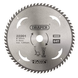 TCT Circular Saw Blade for Wood, 305 x 30mm, 64T