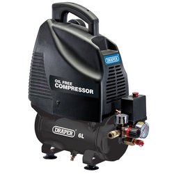 6L Oil-Free Air Compressor, 1.1kW/1.5hp
