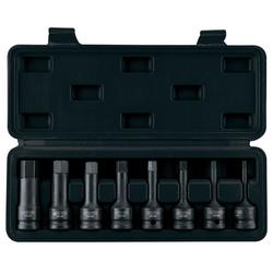 Draper Expert Impact Hex. Socket Bit Set, 1/2" Sq. Dr. (8 Piece)