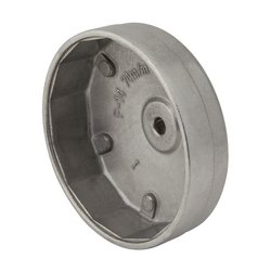 Draper Expert Oil Filter Socket, 1/2" Sq. Dr. 74mm 14 Flats for Audi, BMW, GM and VW