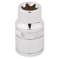 Draper Expert TX-STAR® Socket, 3/8" Sq. Dr., E11