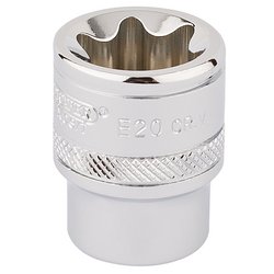 Draper Expert TX-STAR® Socket, 3/8" Sq. Dr., E20