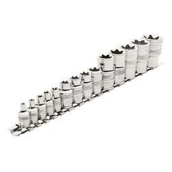 Draper Expert TX-STAR® Socket Set, 1/4", 3/8" & 1/2" Sq. Dr. (14 Piece)