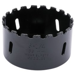 Draper Expert Tungsten Carbide Grit Hole Saw, 83mm