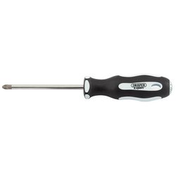 Draper Expert PZ TYPE Soft Grip Screwdriver, No.2 x 100mm