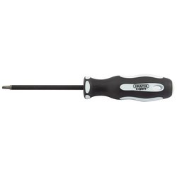 Draper Expert Square Recess Soft Grip Security Screwdriver, S2 x 100mm