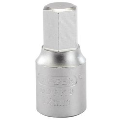Hexagon Drain Plug Key, 3/8" Sq. Dr., 12mm