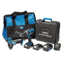 Draper Storm Force® 20V Cordless Workshop Kit (7 Piece)