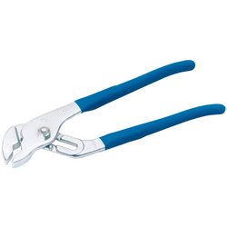 Water Pump Pliers with "No Nip" handles, 240mm, 33mm Capacity