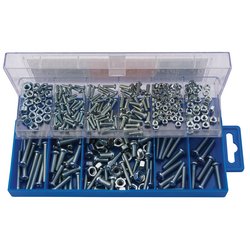 Panhead Screw and Nut Assortment (366 Piece)