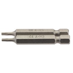 Draper TX-STAR® Insert Bit, 1/4" Hex, 50mm Long, T8 (Pack of 2)