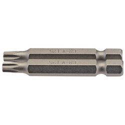 Draper TX-STAR® Insert Bit, 1/4" Hex, 50mm Long, T25 (Pack of 2)