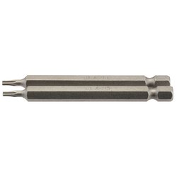Draper TX-STAR® Insert Bit, 1/4" Hex, 75mm Long, T8 (Pack of 2)