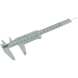 Plastic Vernier Caliper, 0 - 150mm or 6"