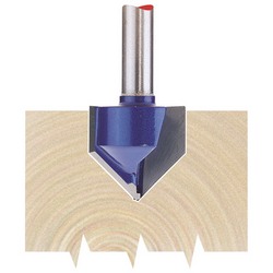 TCT Router Bit, 1/4" Groove 19mm x 90&deg;