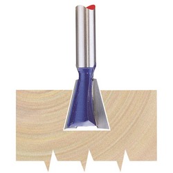 TCT Router Bit, 1/4" Dovetail, 14mm Diameter
