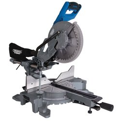Draper Expert 230V Double Bevel Sliding Compound Mitre Saw, 255mm, 2000W