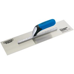 Draper Expert Soft Grip Stainless Steel Plastering Trowel, 455mm
