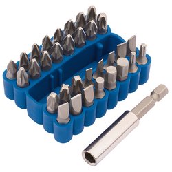 Screwdriver and Magnetic Bit Holder Set (33 Piece)