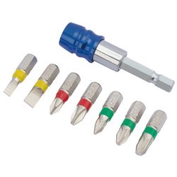 Draper Expert Coloured Screwdriver Bit Set (8 Piece)
