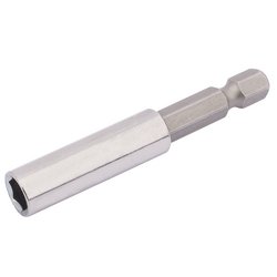 Magnetic Bit Holder, 60mm, 1/4" (F) x 1/4" (M)
